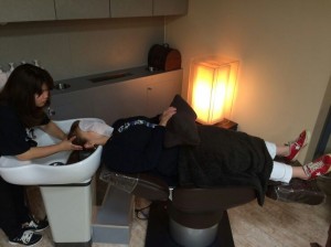 ファーストクラス級のシャンプー台導入!!!