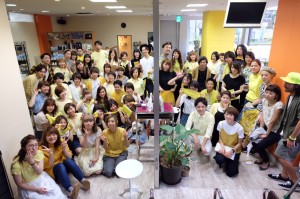 イエローコーデ