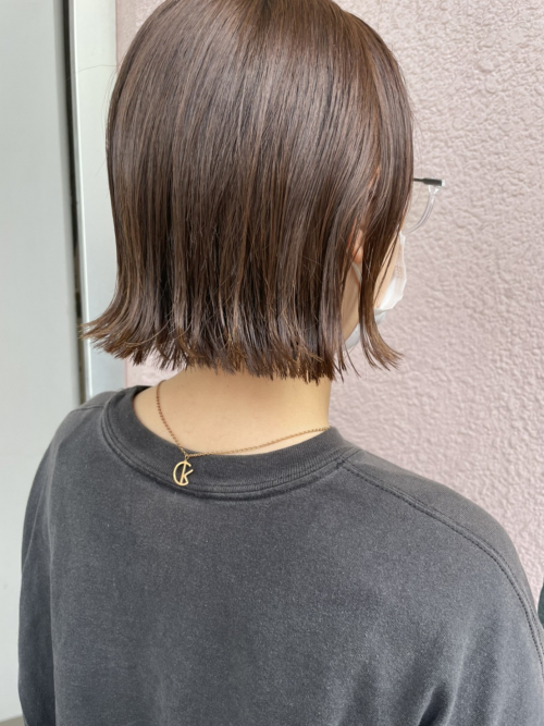 やっぱり可愛い!切りっぱなしボブ!!